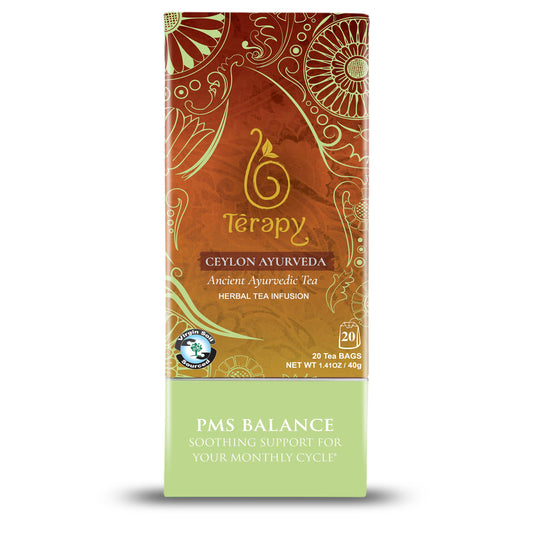 PMS Balance Tea - 100% Natural Ayurvedic Blend for Menstrual Comfort (9638988644673)