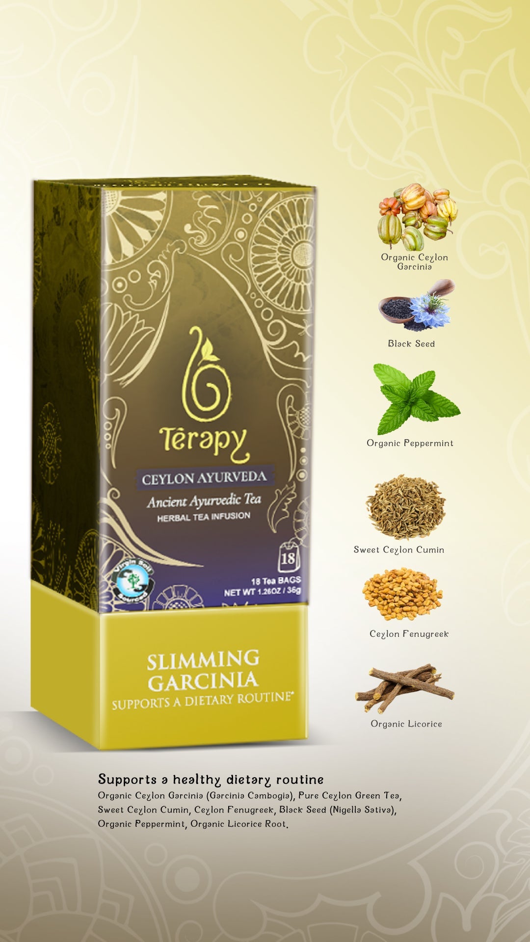 Slimming Garcinia Tea - Herbal Blend for Weight Management USA Online (8628312899905)